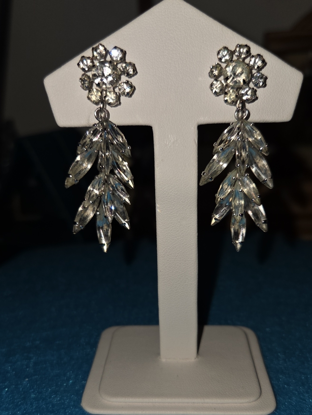 Sherman Drop Clip On Earrings